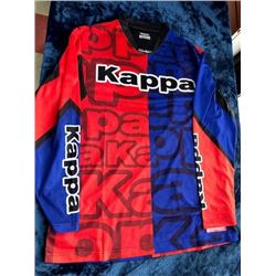 1 jersey, size XL; 1 pair armoured jeans, size 40/34, Gastown