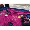 Image 1 : 2 youth Can-am hoodies; 1 youth t-shirt, 3 ladies tank tops