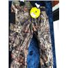Image 1 : Mossyoak waterproof breathable insulated bib pants, size M; fleece jacket, size M