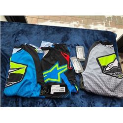 3 jerseys, size M