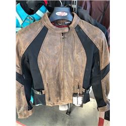 Joe Rocket Riviera brown leather jacket, XS