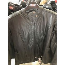 Joe Rocket black leather jacket, L