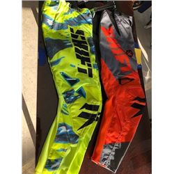 2 pairs, SHIFT Racing Pants: size 28&30