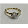 Image 1 : 18K LADIES ENGAGEMENT RING WITH DIAMONDS RV $3,200.00