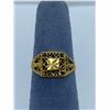 Image 1 : 20K LADIES ORNATE RING RV $210.00