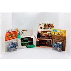 John Deere 4WD 1:64, 2 IH 3588 1:64, Ford 9700 1:64 & Ford TW-20 1:64
