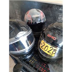 Three Helmets