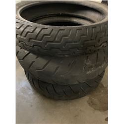 3 used Harley Davidson tires