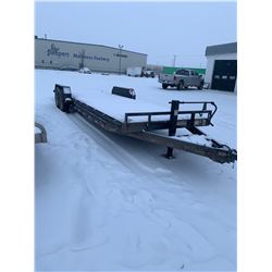 2018 PJ Trailer 24' GVWR: 14,000lbs Dual axle equipment trailer