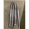 Image 1 : 4 universal chrome door mouldings