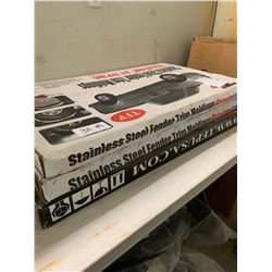 3 unused chev and dodge chrome fender trim moulding kits