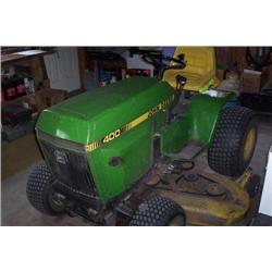 1982JD 400 Lawn & Garden Tractor 300Hrs on Overhaul