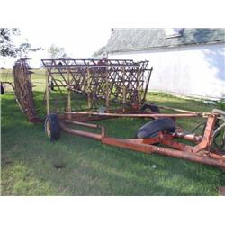 55ft Diamond Hydraulic Harrow