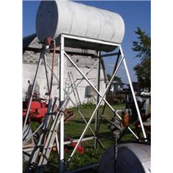 300 Gal Fuel Tank with  meter and stand