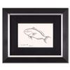 Image 1 : Wyland - "Tropical Fish" Framed Original Sketch, Hand Signed with Certificate of Authenticity.