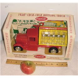 MINT in box like a limited edition 1920s THICK METAL Coke with BOTTLES toy truck -RARE- camion jouet