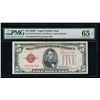 Image 1 : 1928F $5 Legal Tender Note PMG 65EPQ