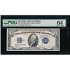 Image 1 : 1934C $10 Silver Certificate PMG 64