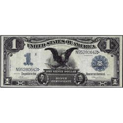 1899 $1 Black Eagle Silver Certificate Note