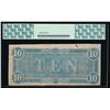Image 2 : 1864 $10 Confederate States of America Note PCGS 62