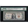 Image 1 : 1935A $1 Hawaii Silver Certificate PMG 64EPQ