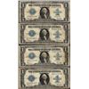 Image 1 : Lot of (4) 1923 $1 Silver Certificate Notes