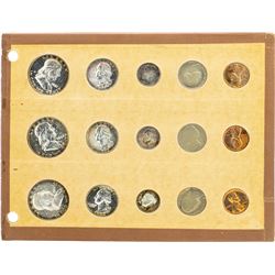 Lot of 1961-1963 (5) Coin Proof Sets