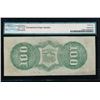 Image 2 : 1863 $100 Confederate States of America Note PMG 64EPQ