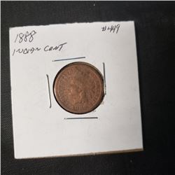 1888 Indian Head  Cent