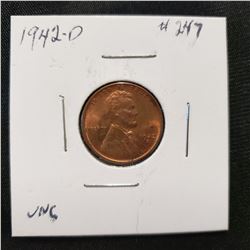 1942 D Lincoln Cent