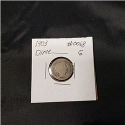 1903 Barber Dime