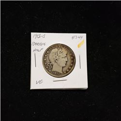 1912-S Barber Head Half