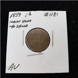 1859 Indian Head Cent