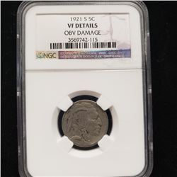 1921 S Buffalo Nickel