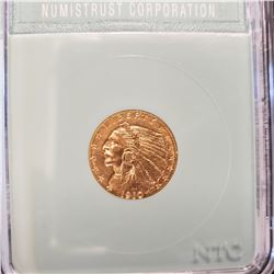 1910 $2.50 Indian Head  Gold
