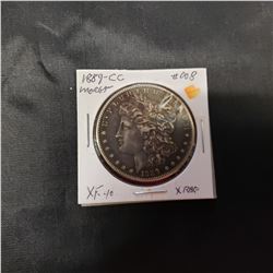 1889 CC Morgan Silver Dollar