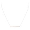 Image 2 : 0.3 ctw Diamond Necklace - 14KT White Gold