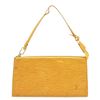 Image 1 : Louis Vuitton Yellow Epi Leather Pochette Shoulder Bag