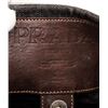 Image 5 : Prada Dark Gray Denim Canvas Embroidered Shoulder Bag