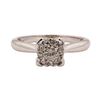 Image 2 : 0.50 ctw Diamond Ring - 14KT White Gold