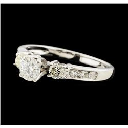 0.98 ctw Diamond Ring - 14KT White Gold