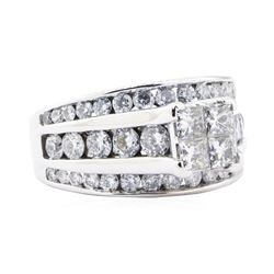 3.00 ctw Diamond Ring - 14KT White Gold