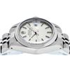 Image 4 : Rolex Ladies Stainless Steel Silver Index 26MM Datejust Wristwatch