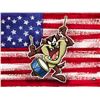 Image 2 : Warner Brothers Hologram Taz with Flag