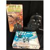 Image 1 : STAR WARS LOT (COMIC BOOK/ FIGURE CARRYING CASE/ X-WING FIGHTER MODEL KIT)