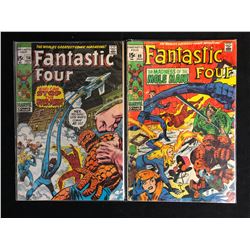 FANTASTIC FOUR COMIC BOOK LOT #114/ #89 (MARVEL COMICS)