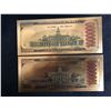 Image 2 : Stan Lee Colorful Gold Foil One Million Banknotes Paper Money Souvenir