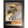 Image 1 : JOHNNY BUCYK SIGNED UPPER DECK NHL LEGENDS HOCKEY CARD