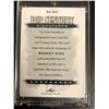 Image 2 : RODNEY KING SIGNED LEAF #BA-RK1 POP CENTURY SIGNATURES TRADING CARD