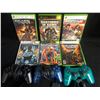 Image 1 : XBOX 360 & XBOX VIDEO GAME LOT W/ CONTROLLERS